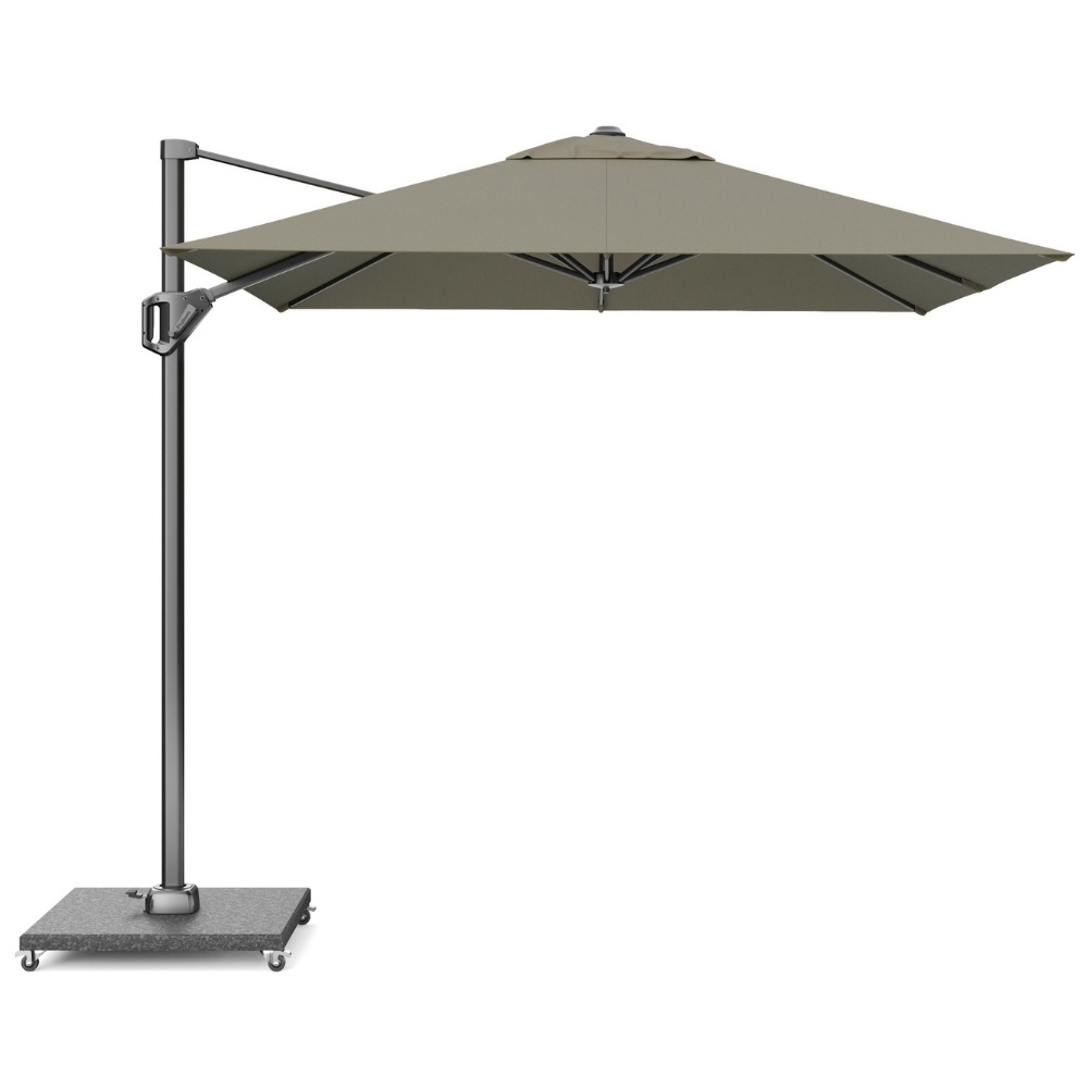 Voyager T¹ zweefparasol | 250x250cm | taupe afbeelding
