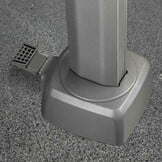 Voyager T¹ zweefparasol | 250x250cm | taupe