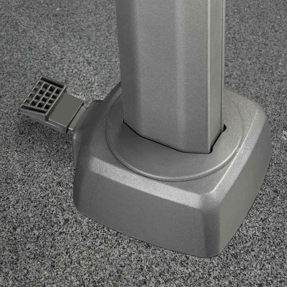 Voyager T¹ zweefparasol | 250x250cm | taupe