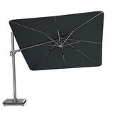 Nexus T² zweefparasol - premium doek | 300x300cm | Faded Black