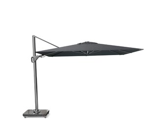 Nexus T² zweefparasol - premium doek | 300x300cm | Faded Black