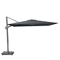 Platinum Nexus T² zweefparasol - premium doek | 300x300cm | Faded Black