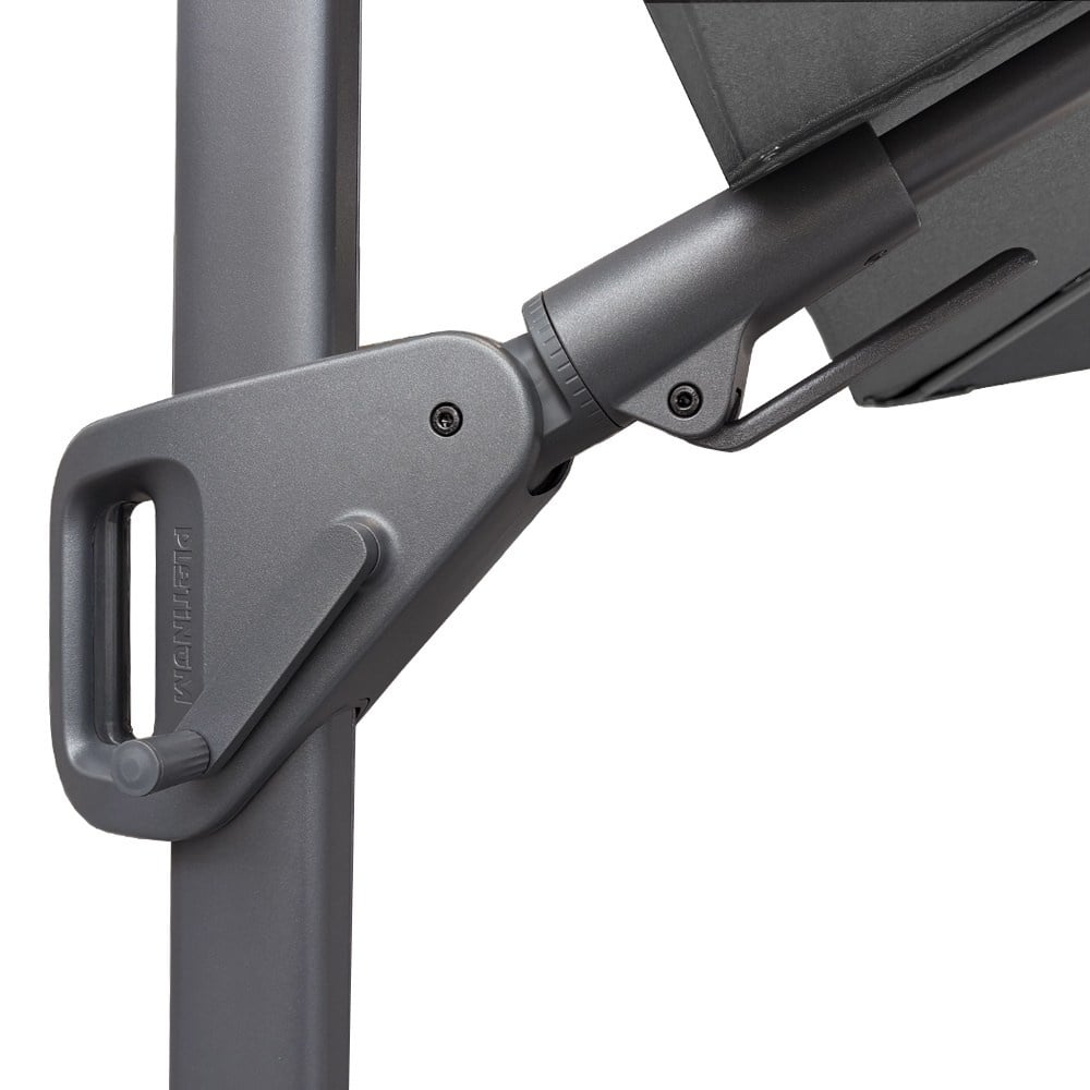 Nexus T² zweefparasol - premium doek | 300x300cm | Manhattan