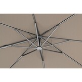 Nexus T² zweefparasol - premium doek | 300x300cm | Havana
