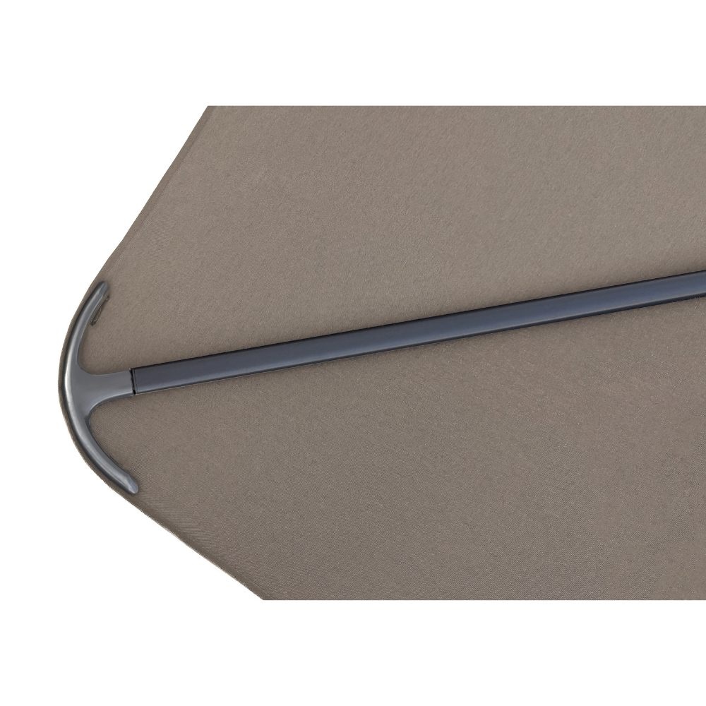 Nexus T² zweefparasol - premium doek | 300x300cm | Havana