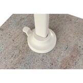 Nexus T² zweefparasol - premium doek | 300x300cm | Champagne/Sandstone