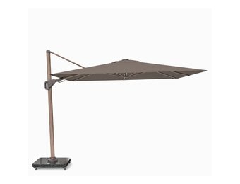 Nexus T² zweefparasol - premium doek | 300x300cm | Havana/Mocha