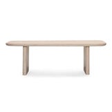 Mees/Bella zand dining tuinset | 6 personen | travertin + touw | 240cm