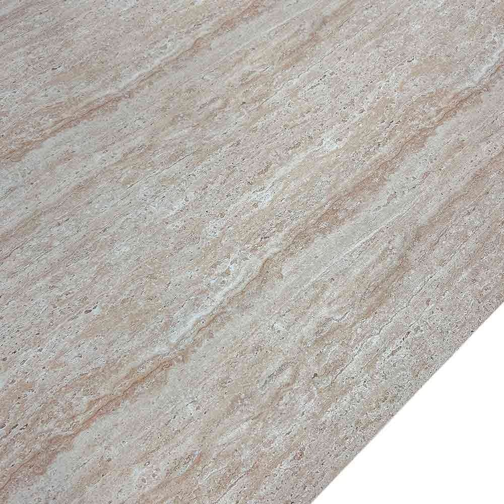 Mees/Bella zand dining tuinset | 4 personen | travertin + touw | 200cm