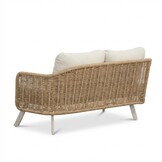 Bologna hoek loungeset 6 personen | wicker + aluminium | beige | 5-delig - 272x214cm