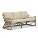 Bruno stoel-bank loungeset 5 personen | wicker | Mexican Sand | 4-delig