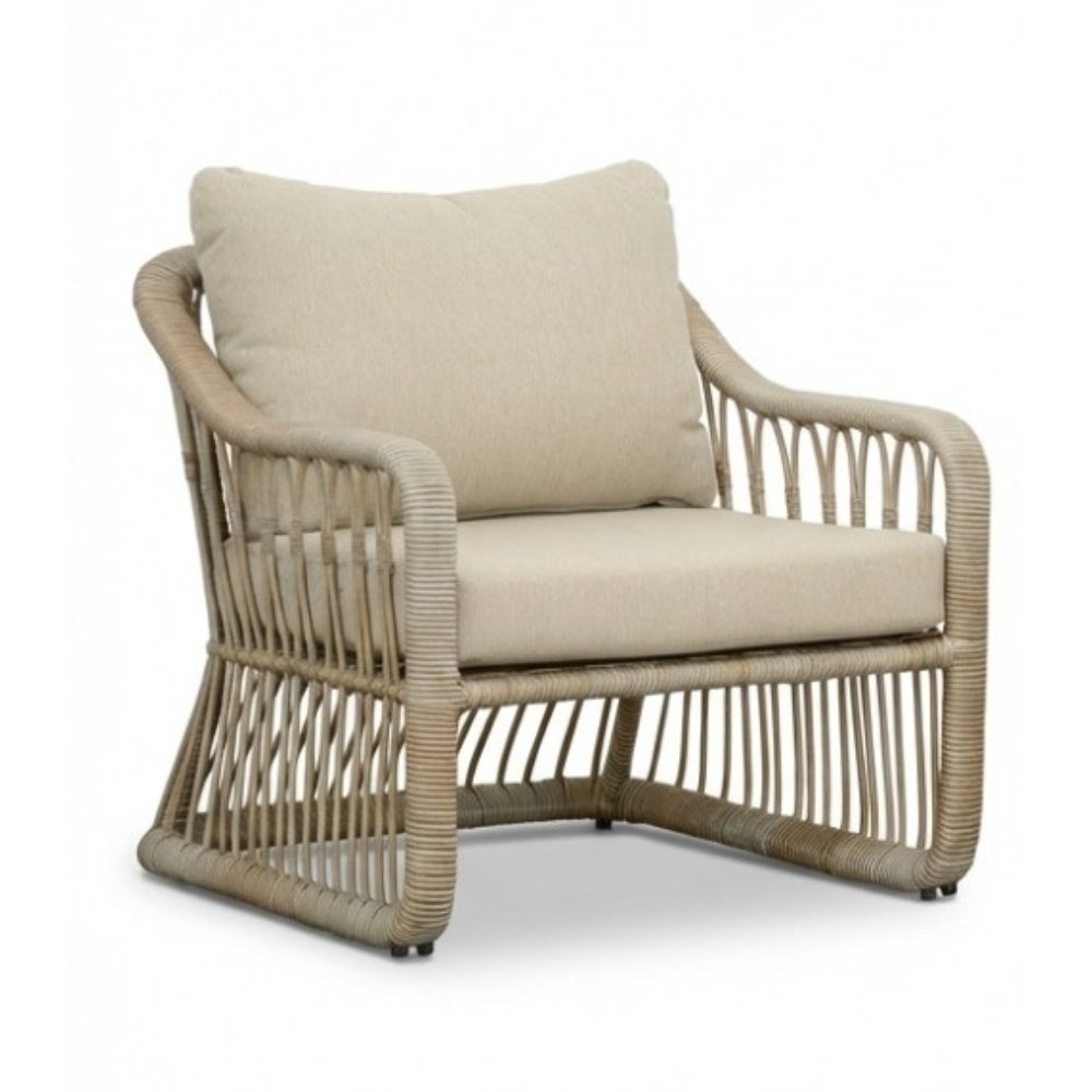 Bruno loungestoel | wicker | Mexican Sand