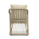 Bruno dining tuinstoel | wicker | Mexican Sand