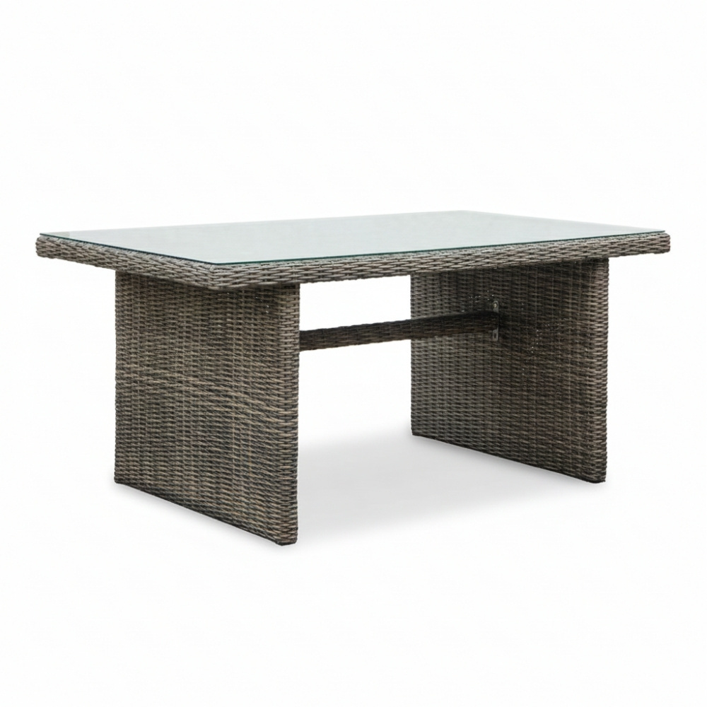 Belfort stoel-bank loungeset - verstelbaar 7 personen | wicker | Kobo Grey | 6-delig