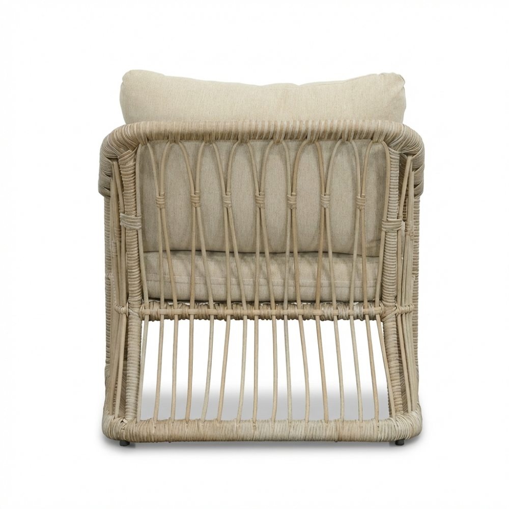 Bruno loungestoel | wicker | Mexican Sand
