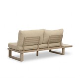 Canyon hoek loungeset 5 personen | aluminium + sintered stone | Marble Latte | 3-delig - 288x288cm