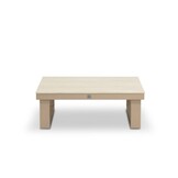 Canyon loungetafel | aluminium + sintered stone | Marble Latte