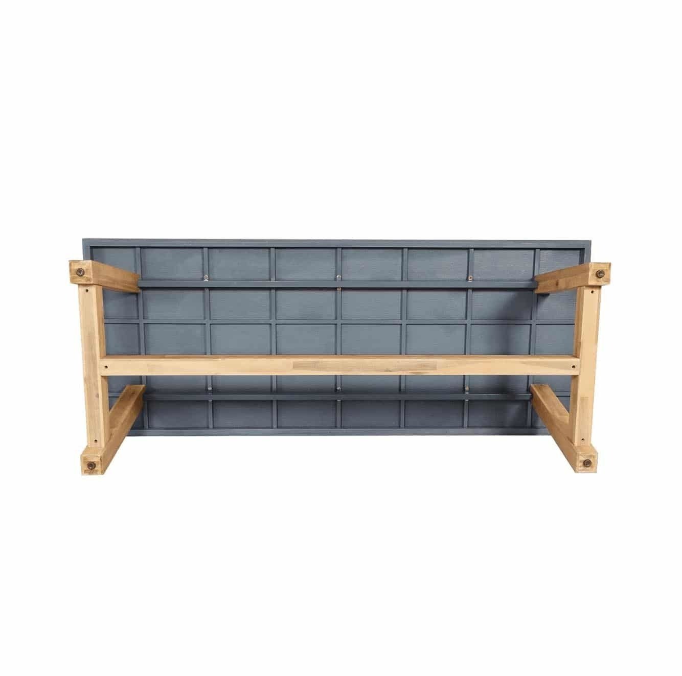 Veltis/Tulum Sandstone dining tuinset | 6 personen | polystone + touw | 250cm