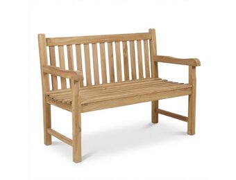 Genua 2-zits tuinbank | teakhout | Natural Teak | 120cm