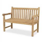 Genua 2-zits tuinbank | teakhout | Natural Teak | 120cm