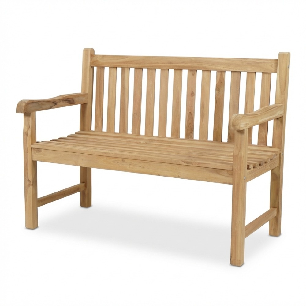 Genua 2-zits tuinbank | teakhout | Natural Teak | 120cm