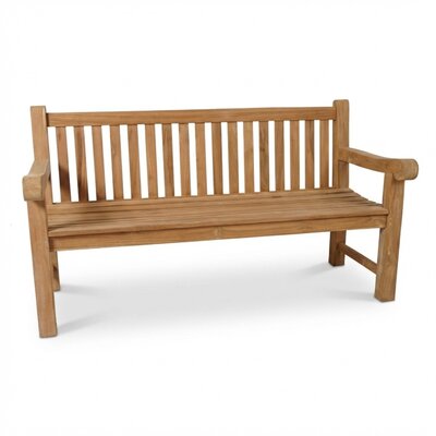 Salzburg premium 3-zits tuinbank | teakhout | Natural Teak | 164cm