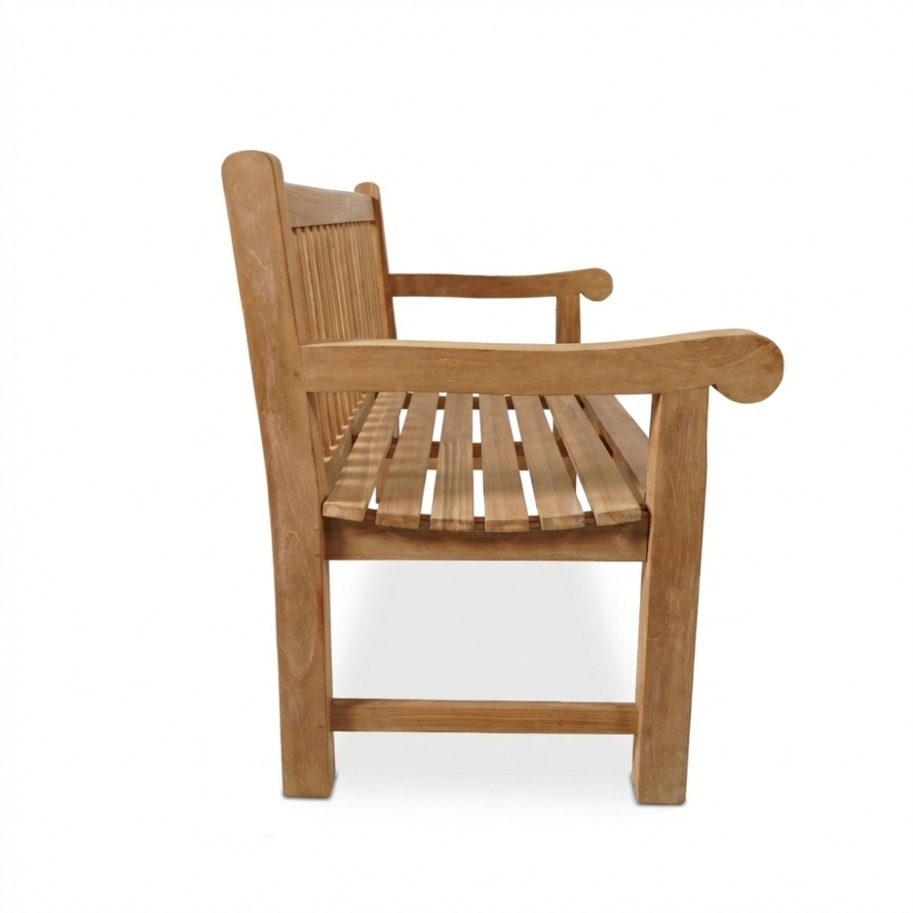 Salzburg premium 3-zits tuinbank | teakhout | Natural Teak | 164cm