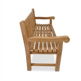 Salzburg premium 3-zits tuinbank | teakhout | Natural Teak | 164cm