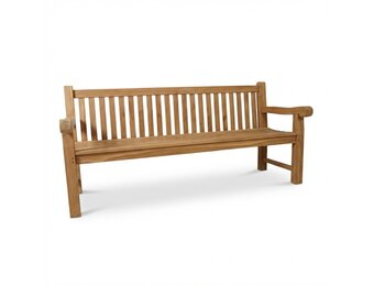 Salzburg premium 3-zits tuinbank | teakhout | Natural Teak | 194cm
