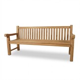 Salzburg premium 3-zits tuinbank | teakhout | Natural Teak | 194cm