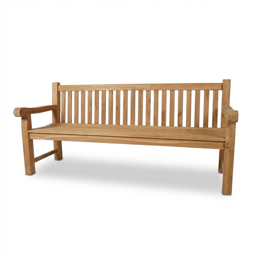 Salzburg premium 3-zits tuinbank | teakhout | Natural Teak | 194cm