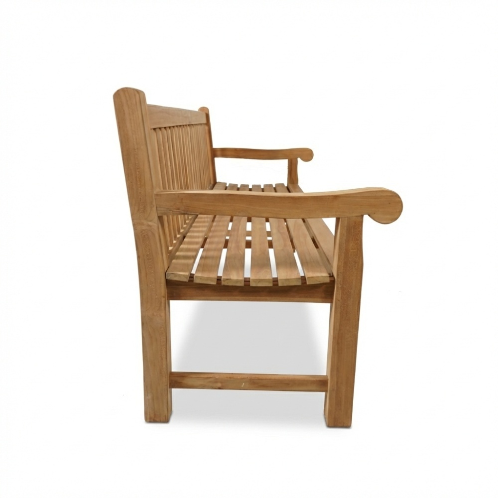 Salzburg premium 3-zits tuinbank | teakhout | Natural Teak | 194cm