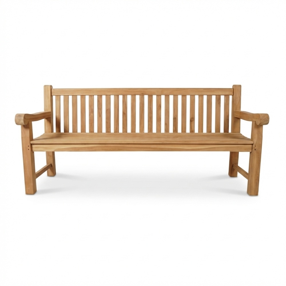 Salzburg premium 3-zits tuinbank | teakhout | Natural Teak | 194cm