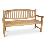 Lille 3-zits tuinbank | teakhout | Natural Teak | 150cm