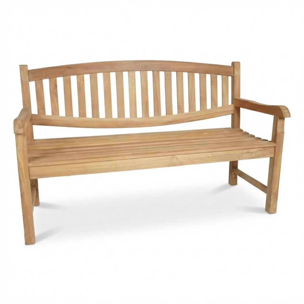 Lille 3-zits tuinbank | teakhout | Natural Teak | 150cm