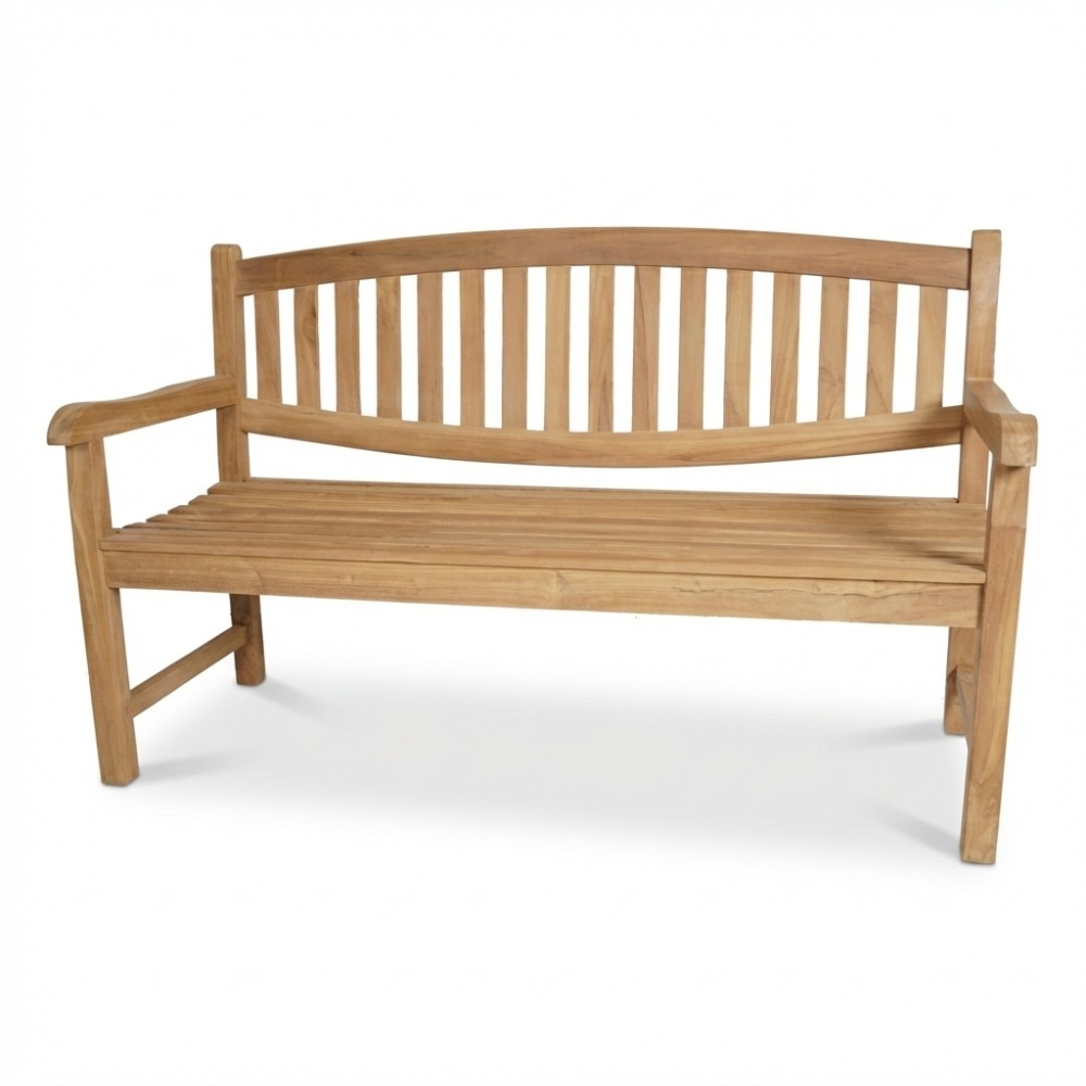 Lille 3-zits tuinbank | teakhout | Natural Teak | 150cm