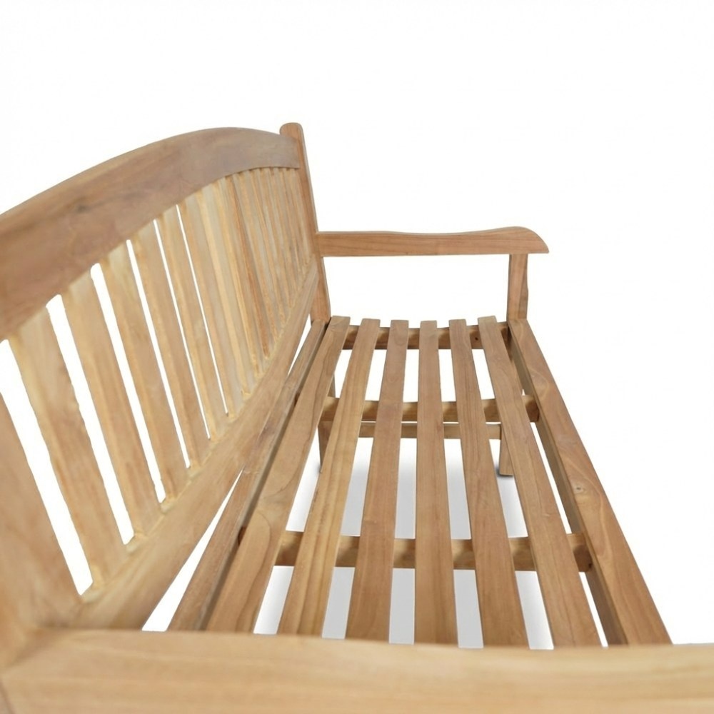 Lille 3-zits tuinbank | teakhout | Natural Teak | 150cm