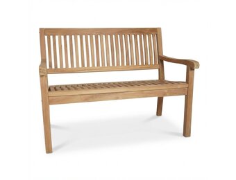 Malmo 2-zits tuinbank | teakhout | Natural Teak | 120cm