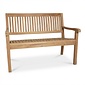 BUITEN living Malmo 2-zits tuinbank | teakhout | Natural Teak | 120cm