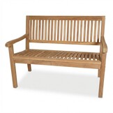 Malmo 2-zits tuinbank | teakhout | Natural Teak | 120cm