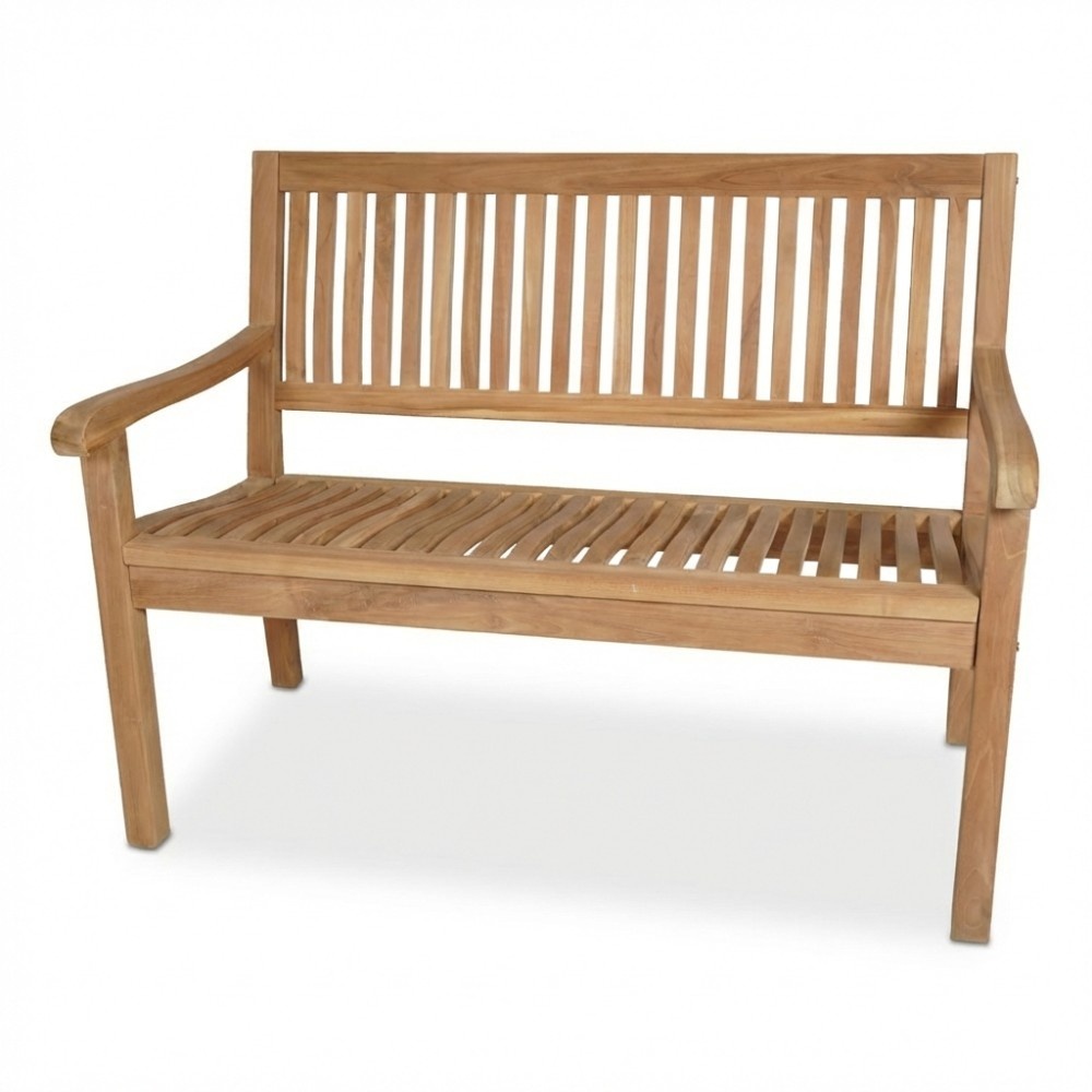 Malmo 2-zits tuinbank | teakhout | Natural Teak | 120cm