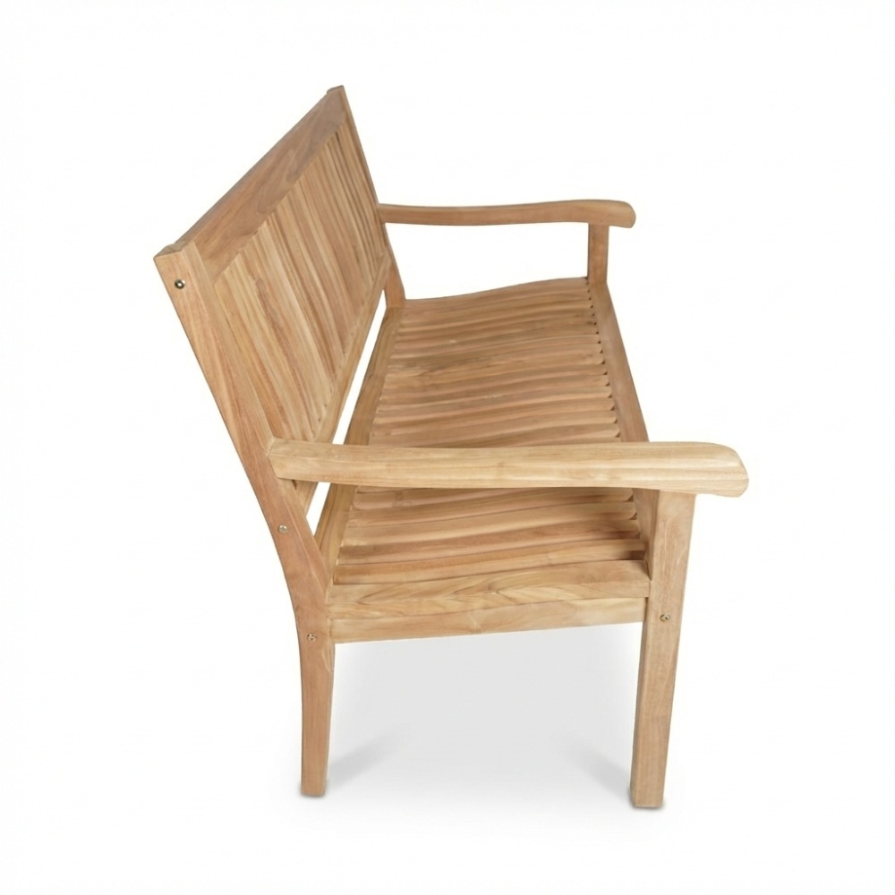 Malmo 2-zits tuinbank | teakhout | Natural Teak | 120cm