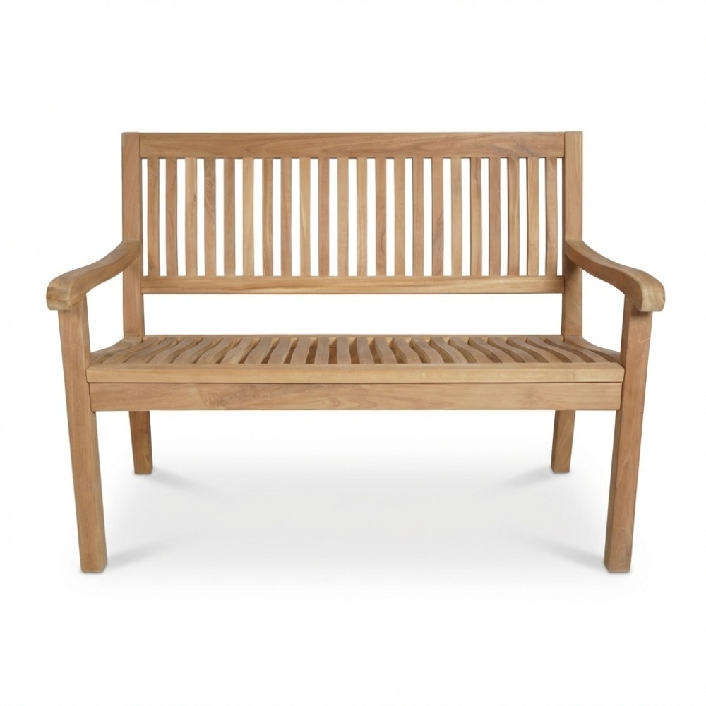 Malmo 2-zits tuinbank | teakhout | Natural Teak | 120cm