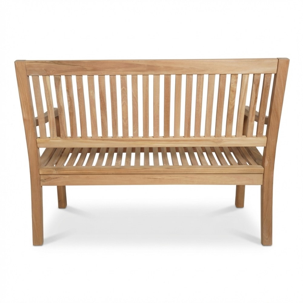 Malmo 2-zits tuinbank | teakhout | Natural Teak | 120cm