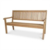 Malmo 3-zits tuinbank | teakhout | Natural Teak | 150cm