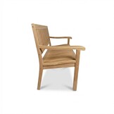 Malmo 3-zits tuinbank | teakhout | Natural Teak | 150cm