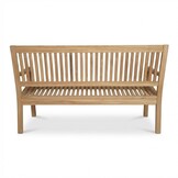 Malmo 3-zits tuinbank | teakhout | Natural Teak | 150cm