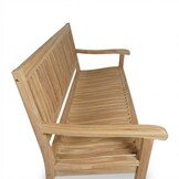 Malmo 3-zits tuinbank | teakhout | Natural Teak | 150cm