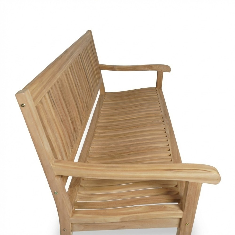 Malmo 3-zits tuinbank | teakhout | Natural Teak | 150cm