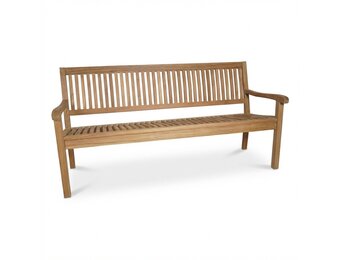 Malmo 3-zits tuinbank | teakhout | Natural Teak | 180cm
